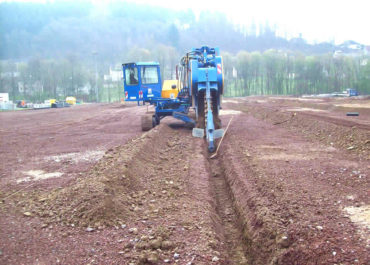 Cable duct for fibre optic cable